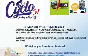 cyclo51 à la foire de Châlons en champagne