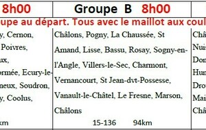 Parcours du 6 septembre 2026