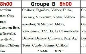 Parcours du 13 septembre 2026