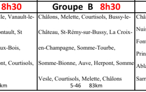 Parcours du 25 octobre 2026
