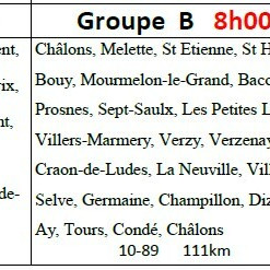 Parcours du 16 août 2026