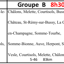 Parcours du 25 octobre 2026