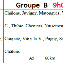 Parcours du 11 novembre 2026